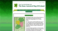 Desktop Screenshot of irishheritage.com