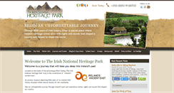 Desktop Screenshot of irishheritage.ie