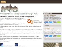 Tablet Screenshot of irishheritage.ie
